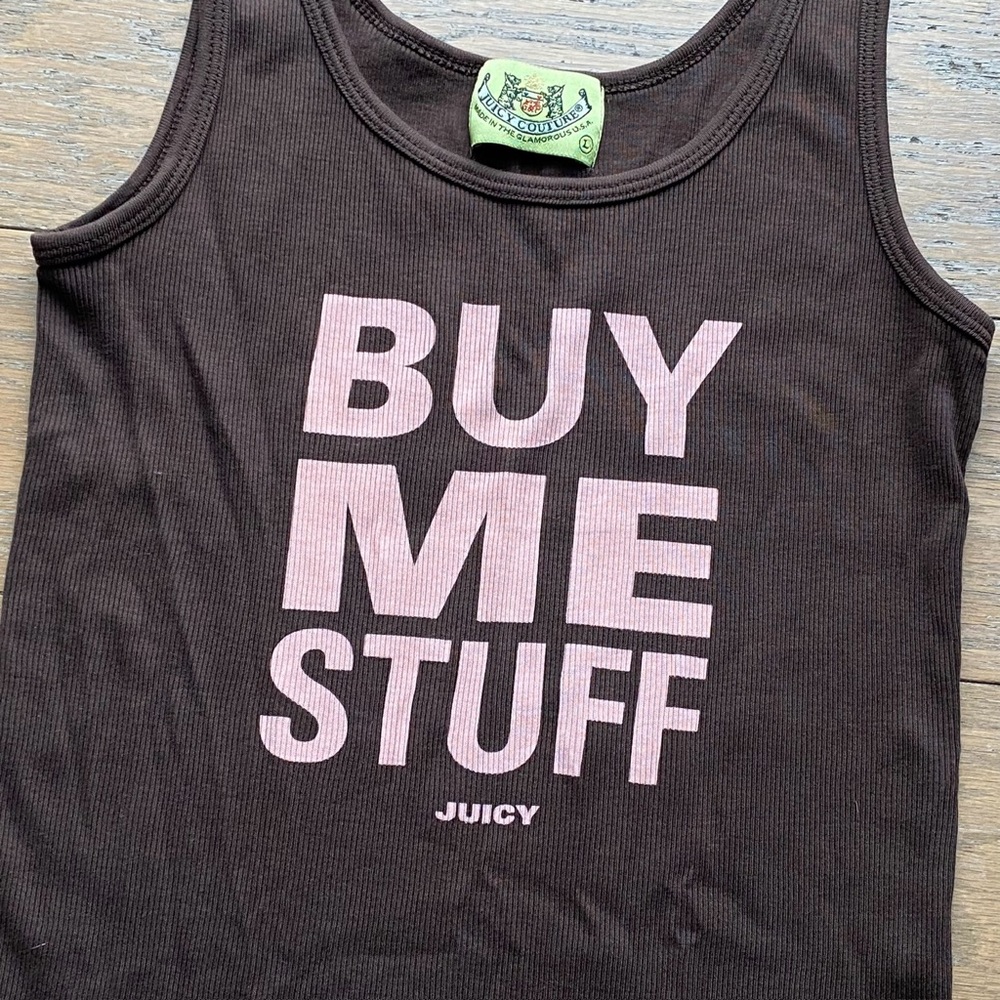 Buy Me Stuff! Juicy Couture tank top - Picture 3 of 7
